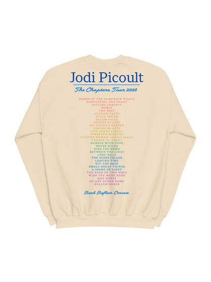 Jodi Picoult: The Chapters Tour unisex sweatshirt (Print Shop)