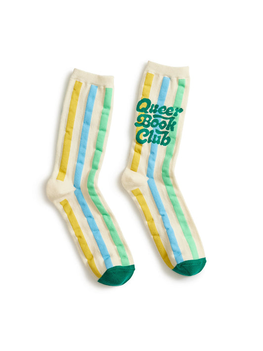 Queer Book Club socks