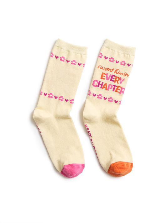 Carley Fortune: Every Chapter socks