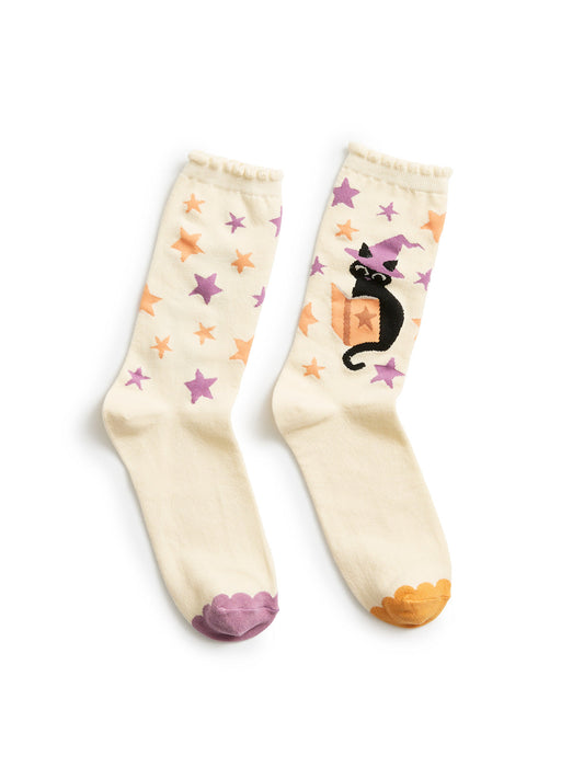 Witchy Cat socks