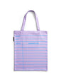 Library Card: Lilac tote bag