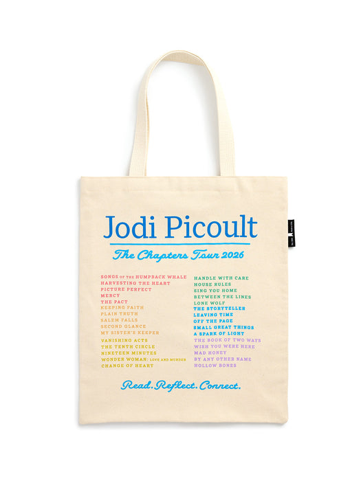 Jodi Picoult: The Chapters Tour tote bag