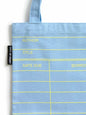 Library Card: Cloud Blue mini tote bag