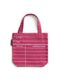 Library Card: Maroon mini tote bag